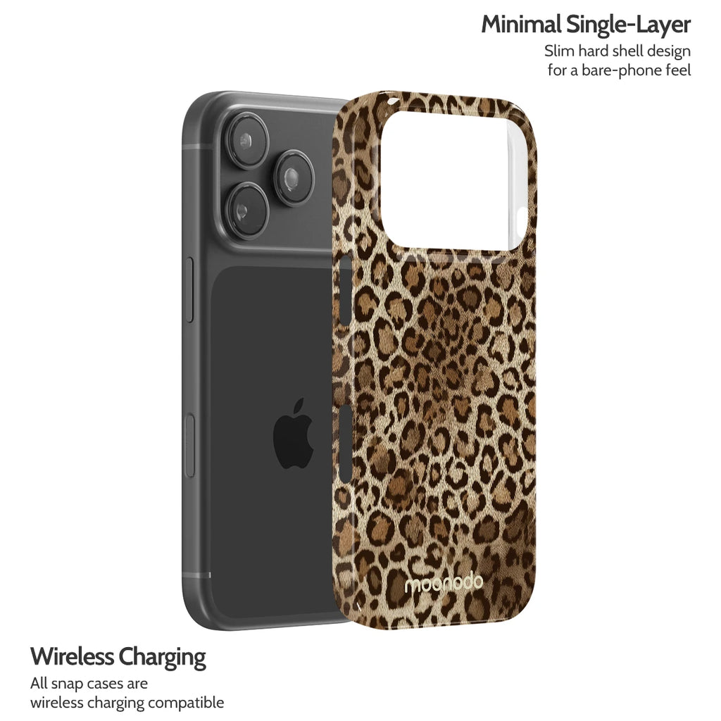 Amber Leopard - iPhone 18 Pro Case