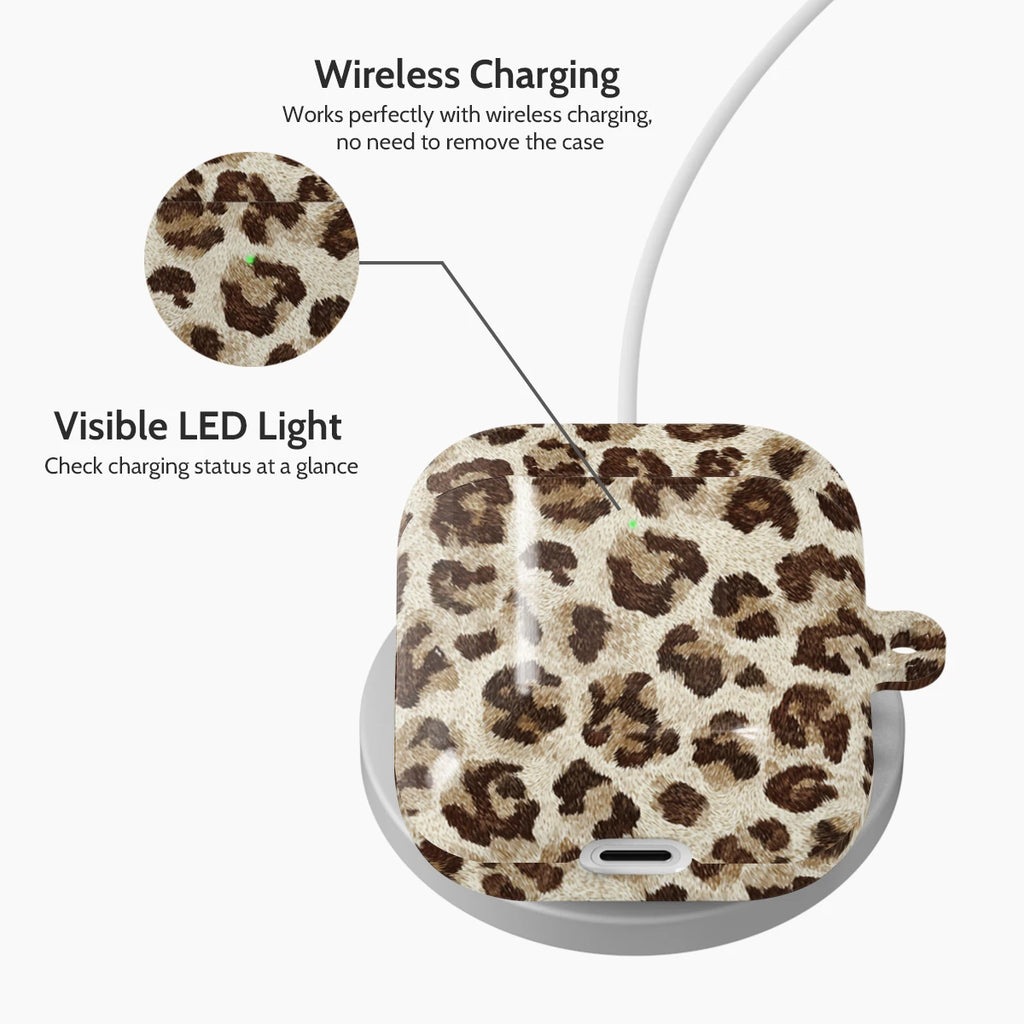 Oatmeal Safari - AirPods 1 & 2 Case