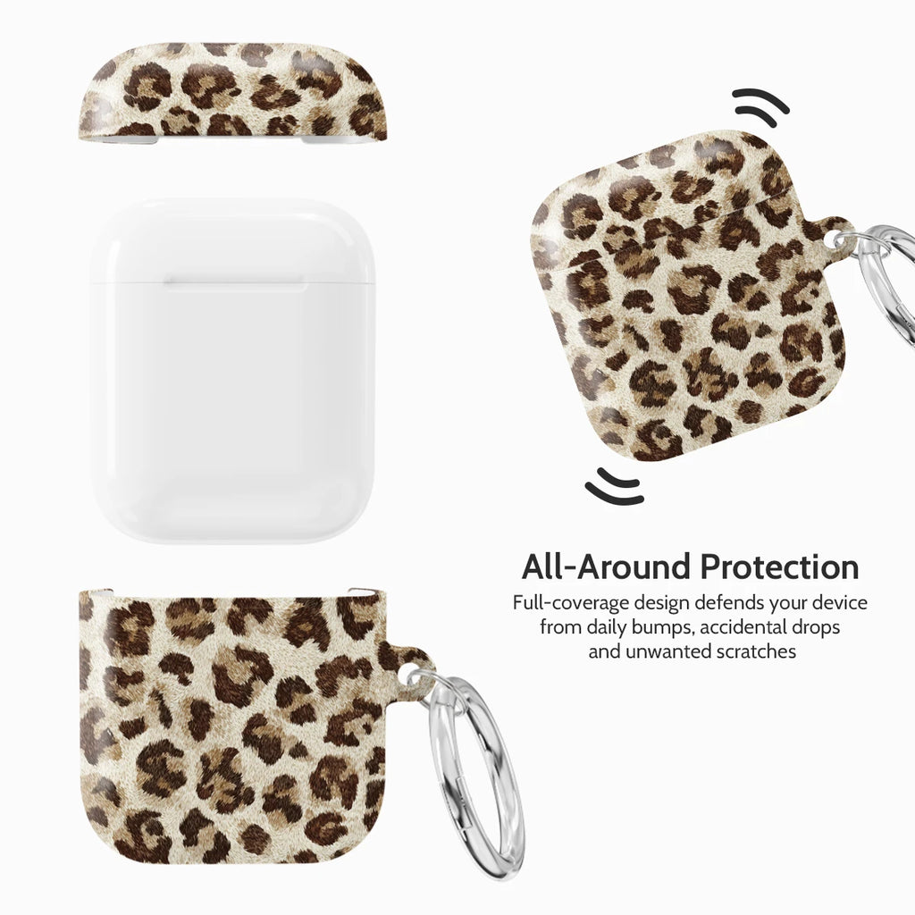 Oatmeal Safari - AirPods 1 & 2 Case