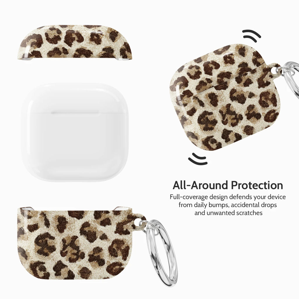 Oatmeal Safari - AirPods 4 Case