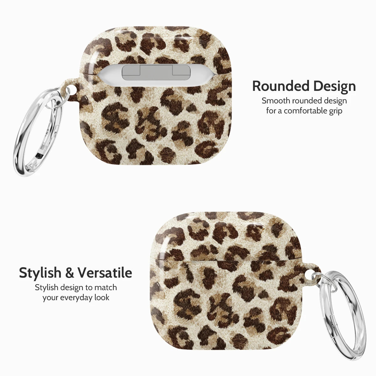 Oatmeal Safari - AirPods 4 Case