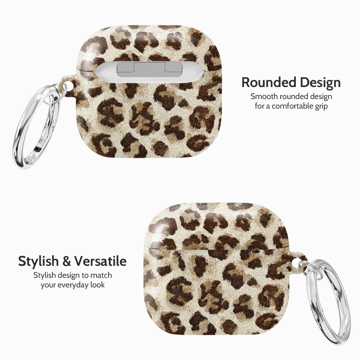 Oatmeal Safari - AirPods 4 Case