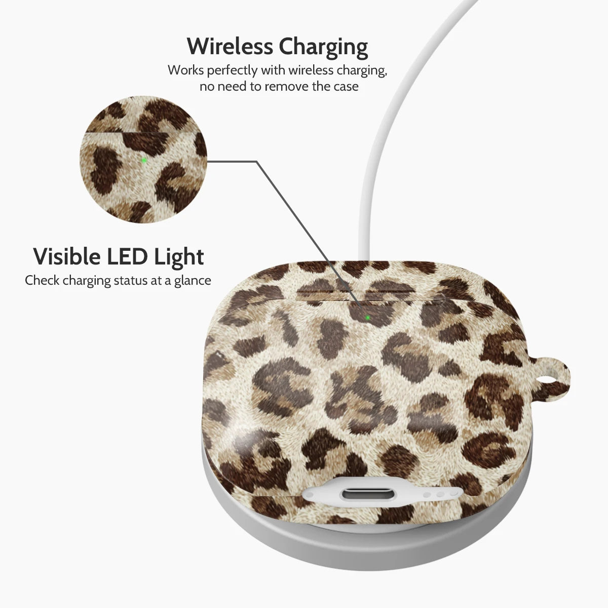 Oatmeal Safari - AirPods 4 Case