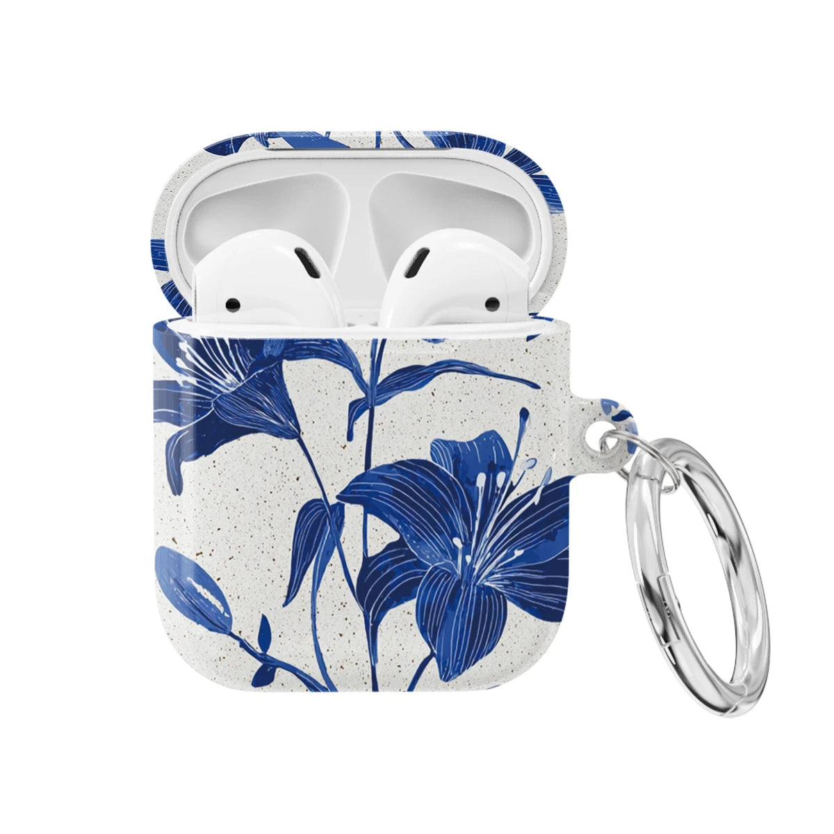 Cerulean Lily - AirPods 1 & 2 Case