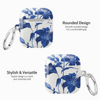 Cerulean Lily - AirPods 1 & 2 Case