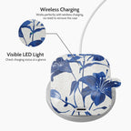 Cerulean Lily - AirPods 1 & 2 Case