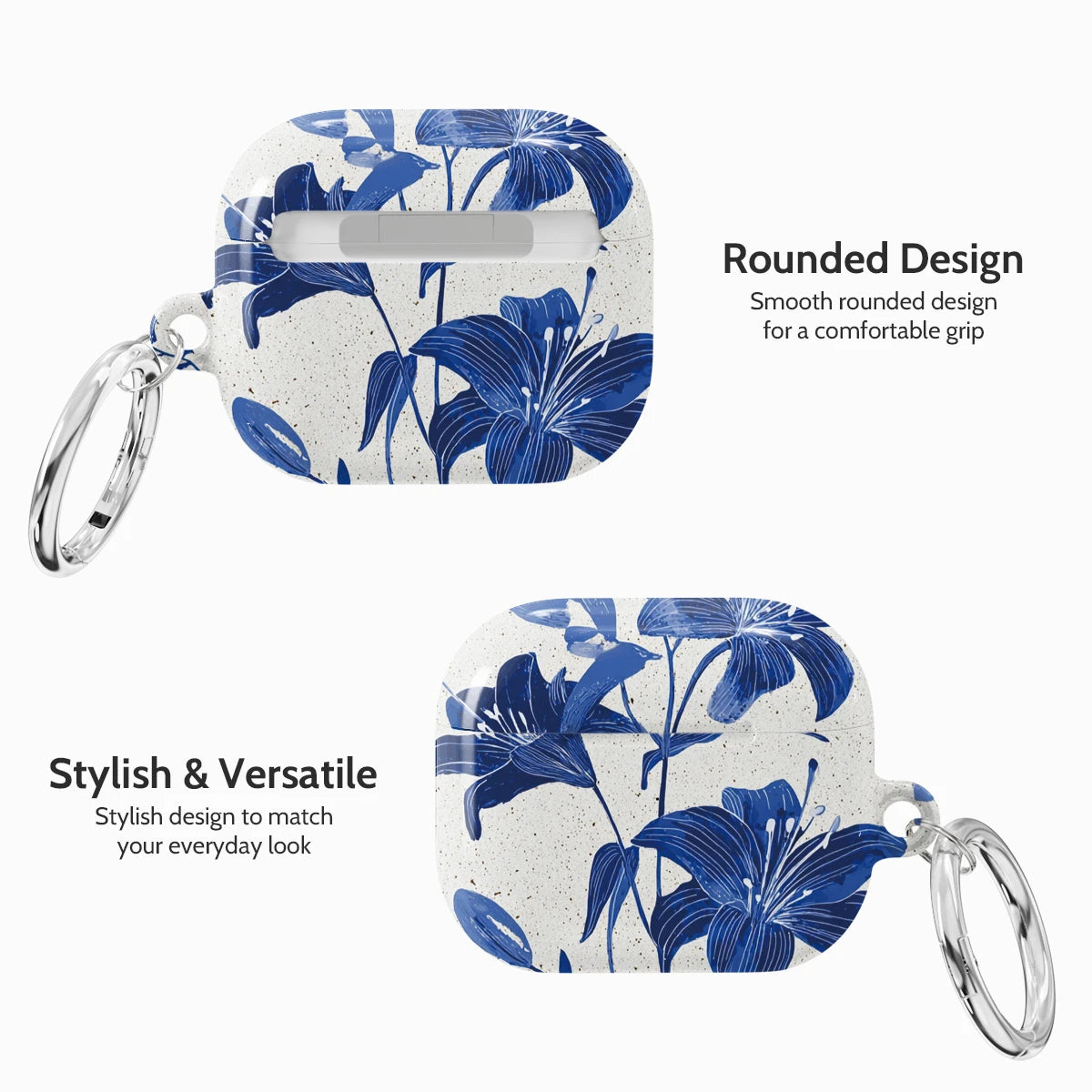 Cerulean Lily - AirPods 3 Case