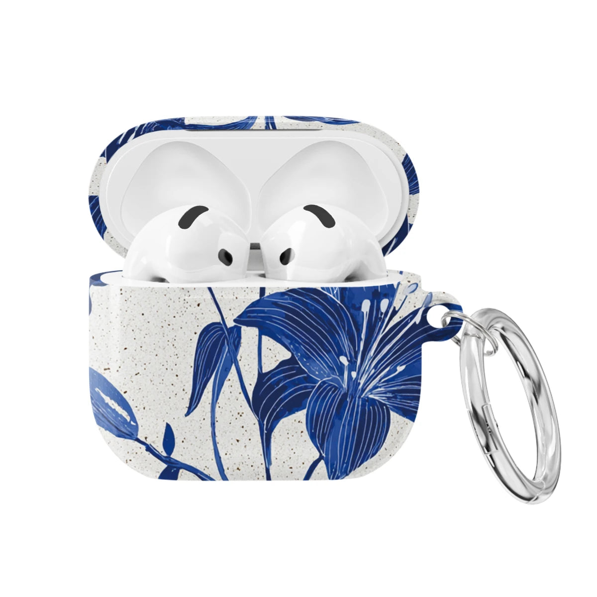 Cerulean Lily - AirPods 4 Case