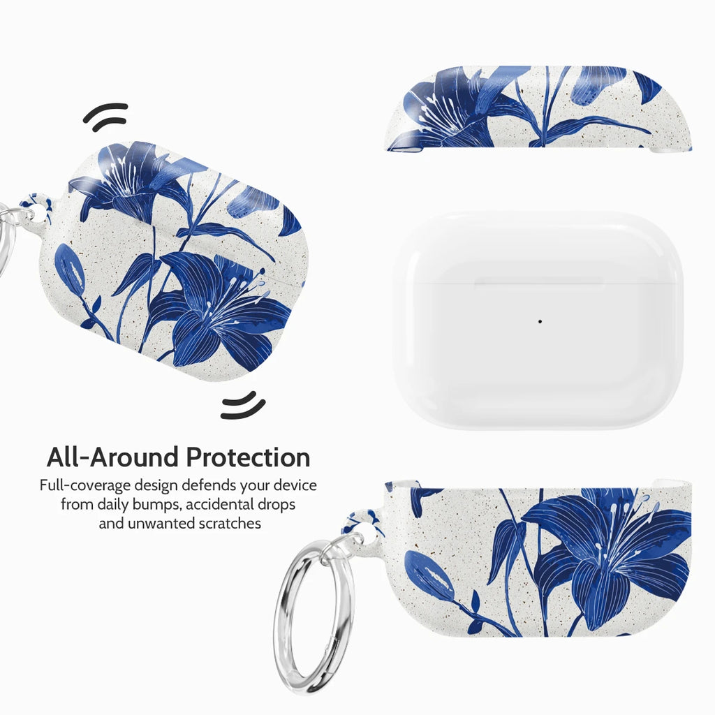 Cerulean Lily - AirPods Pro 2 Case