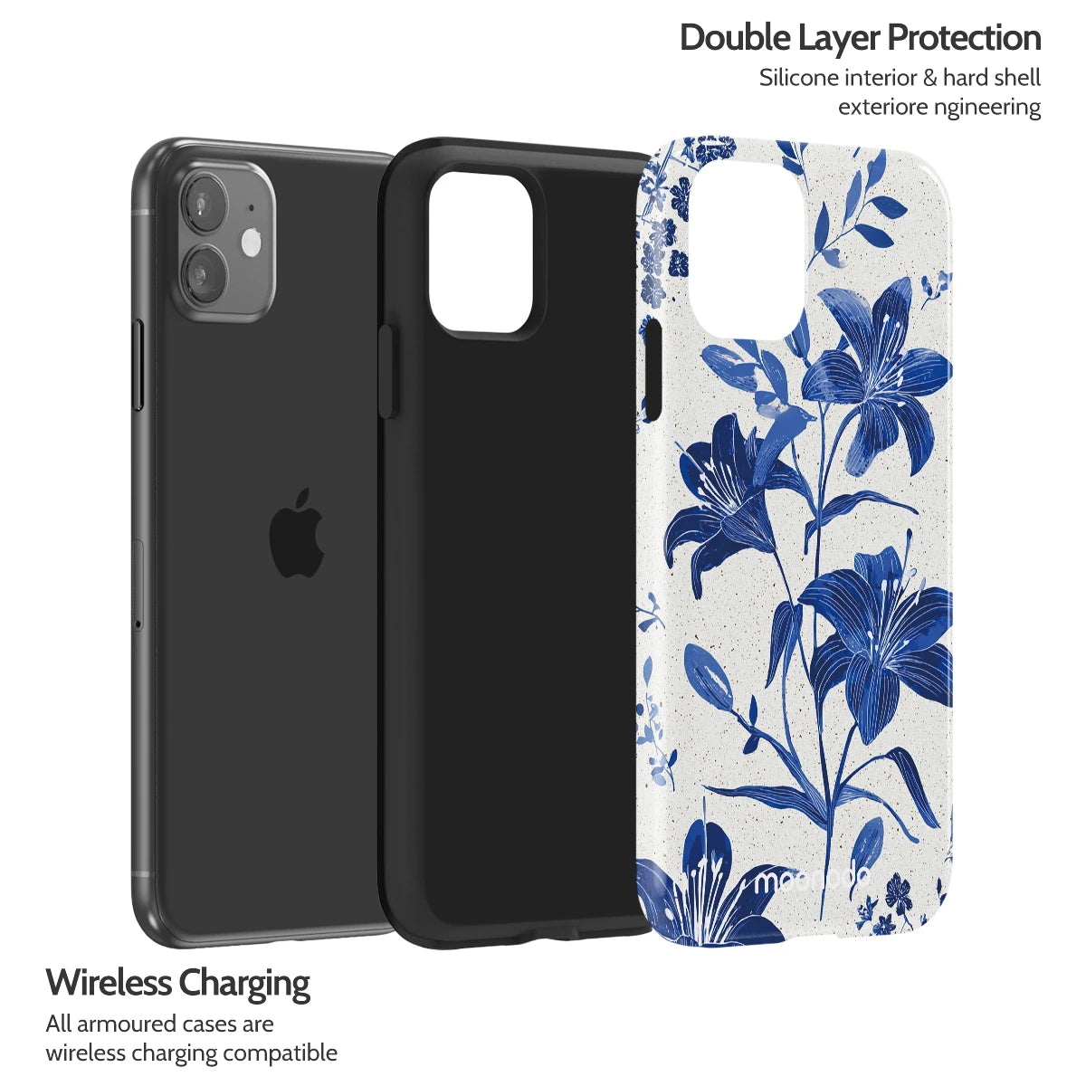 Cerulean Lily - iPhone 11 Case