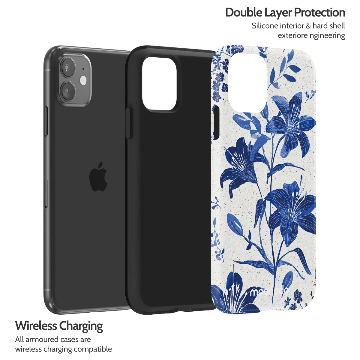 Cerulean Lily - iPhone 11 Case