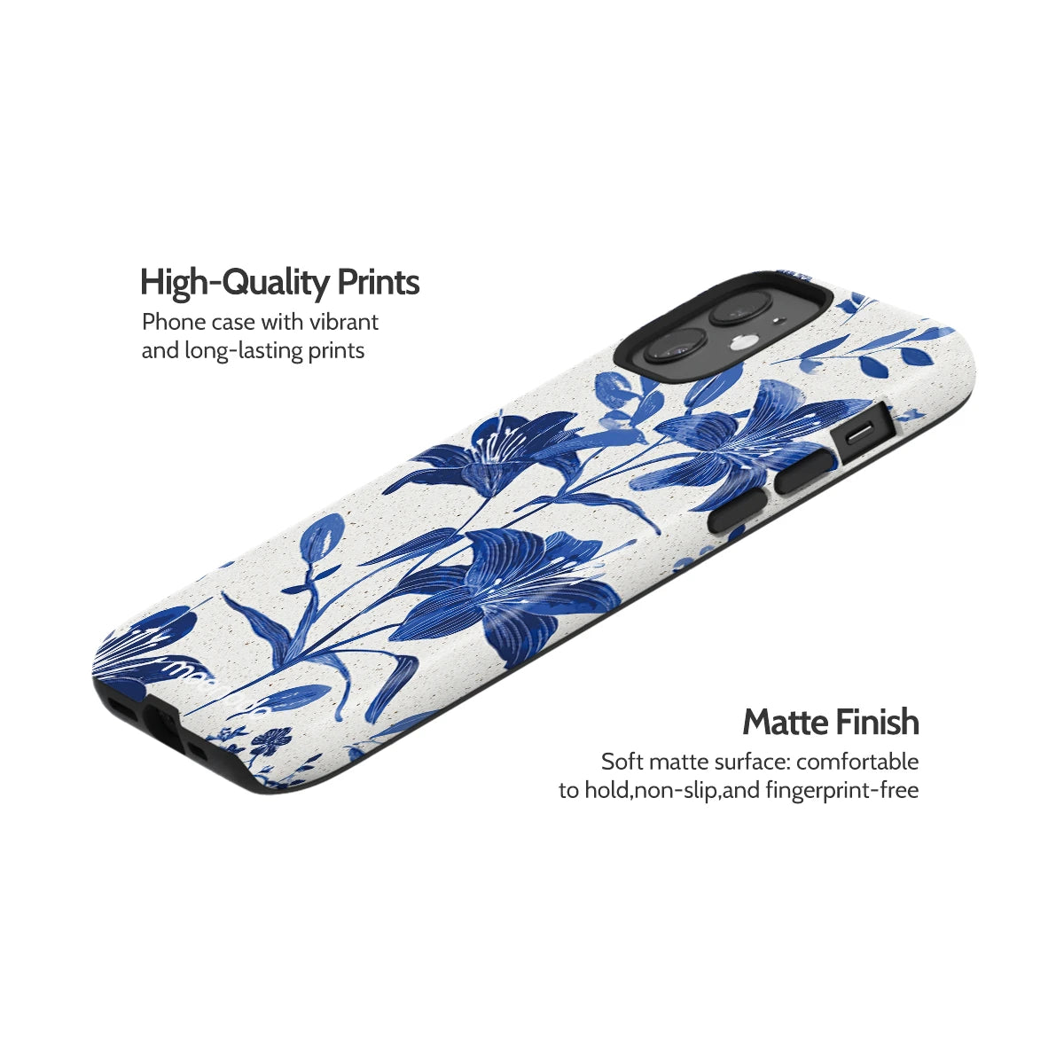 Cerulean Lily - iPhone 12 Case