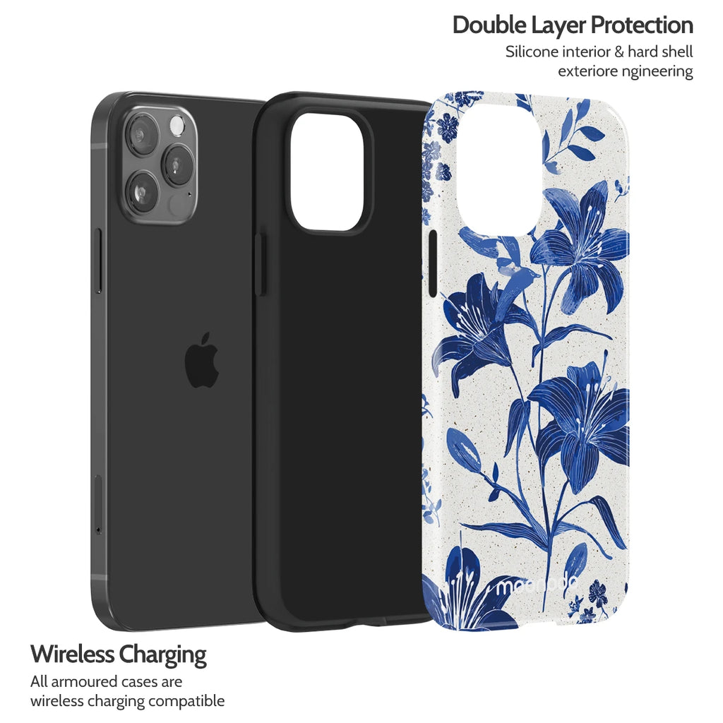 Cerulean Lily - iPhone 12 Pro Case