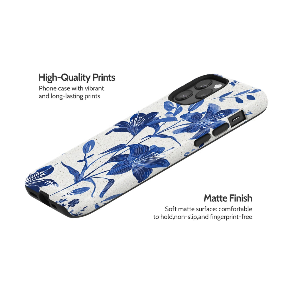 Cerulean Lily - iPhone 12 Pro Case