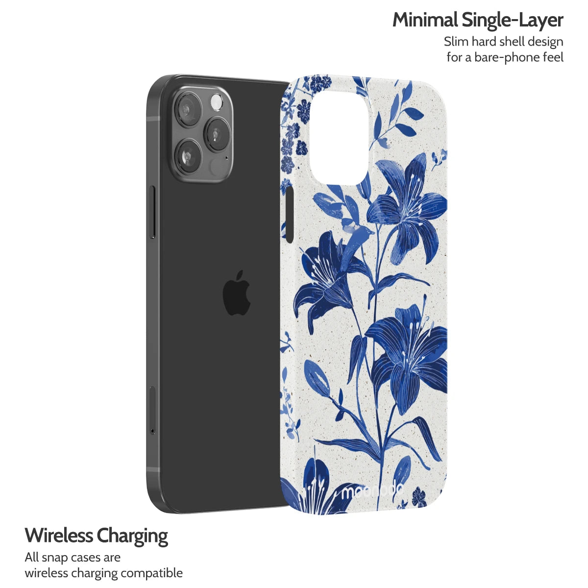 Cerulean Lily - iPhone 12 Pro Case