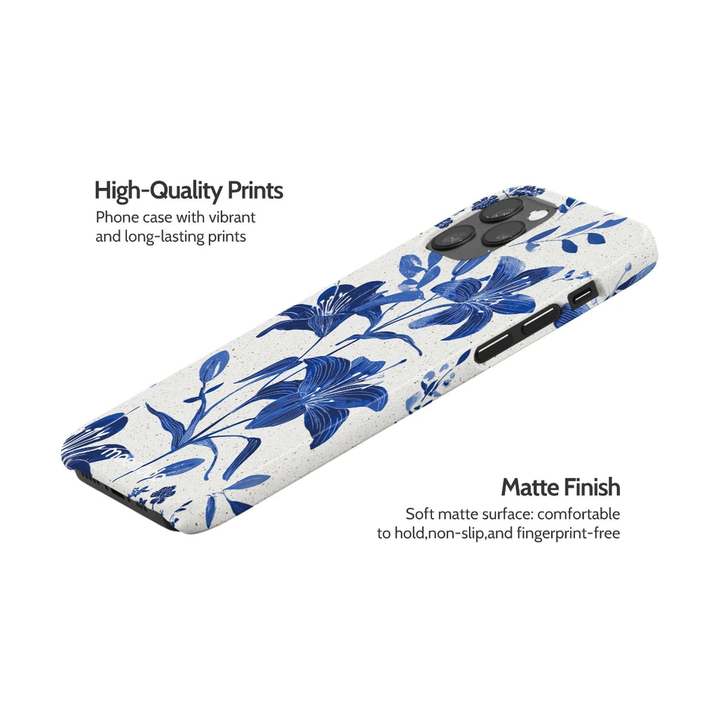 Cerulean Lily - iPhone 12 Pro Case