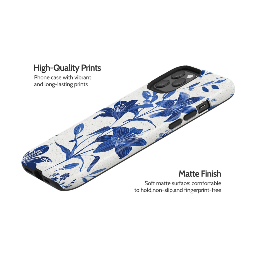 Cerulean Lily - iPhone 12 Pro Max Case