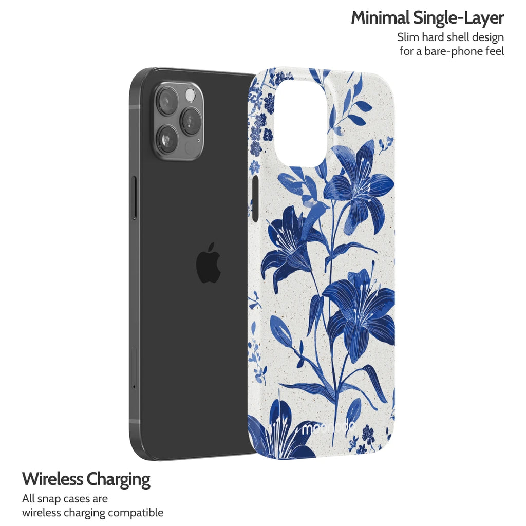 Cerulean Lily - iPhone 12 Pro Max Case