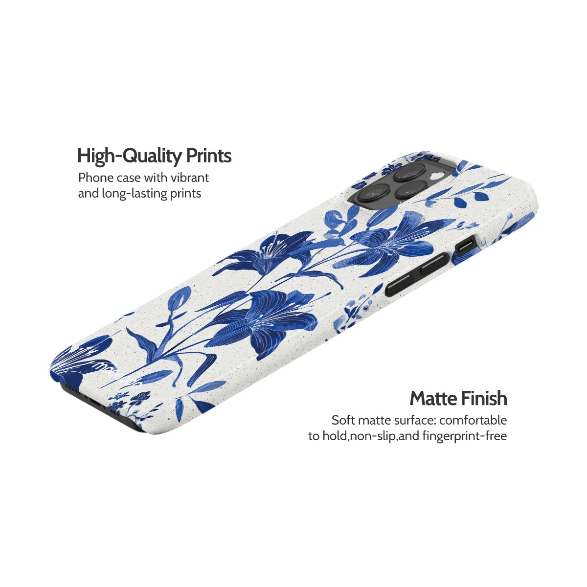 Cerulean Lily - iPhone 12 Pro Max Case