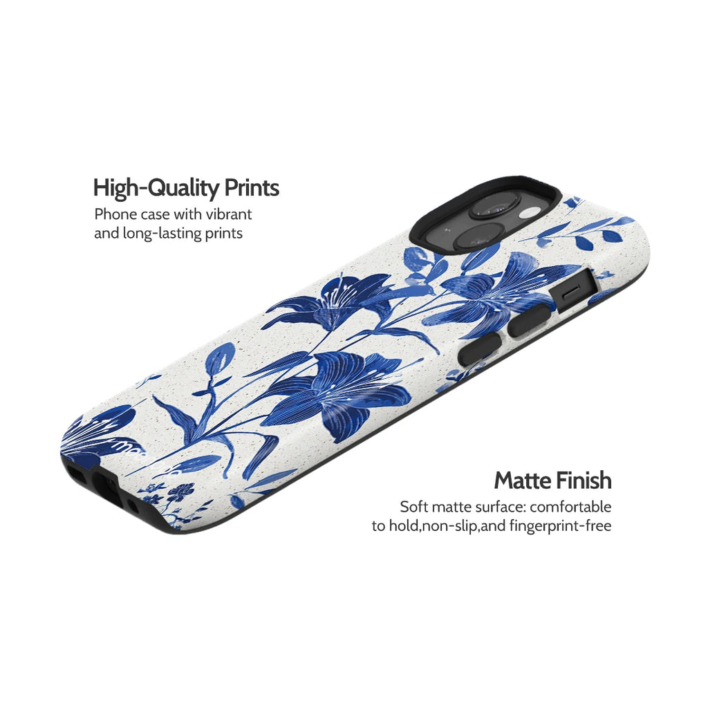 Cerulean Lily - iPhone 13 Mini Case