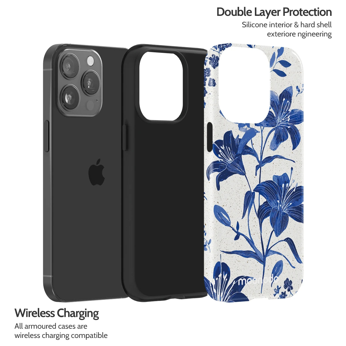 Cerulean Lily - iPhone 13 Pro Case