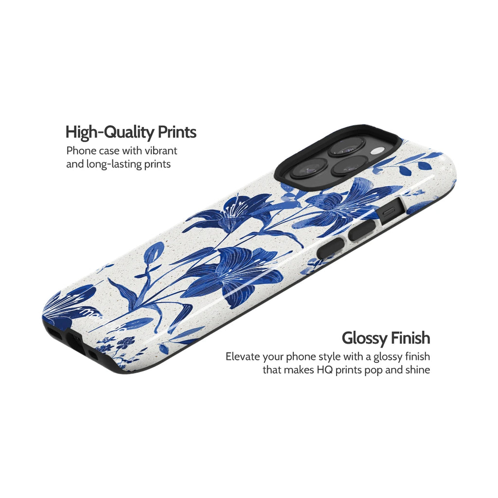 Cerulean Lily - iPhone 13 Pro Case
