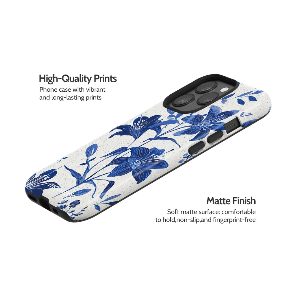 Cerulean Lily - iPhone 13 Pro Case