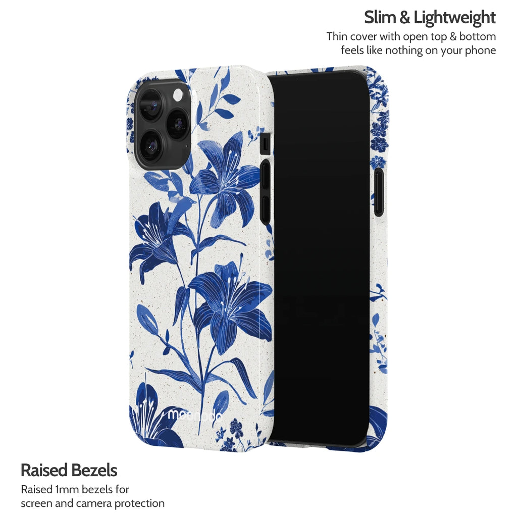 Cerulean Lily - iPhone 13 Pro Max Case