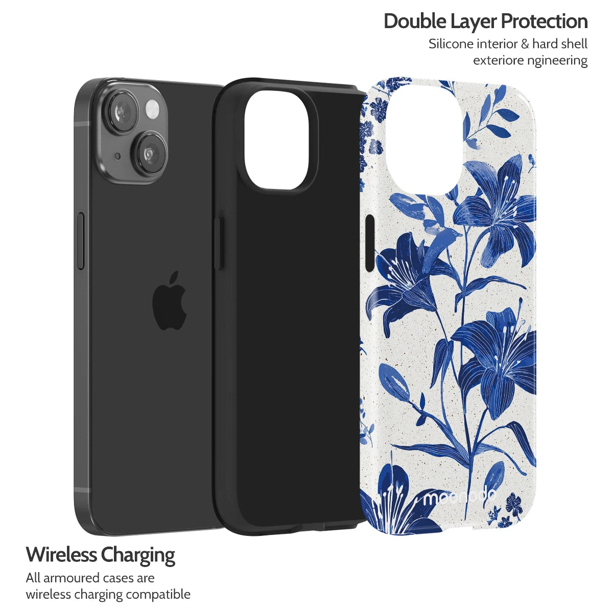 Cerulean Lily - iPhone 14 Case