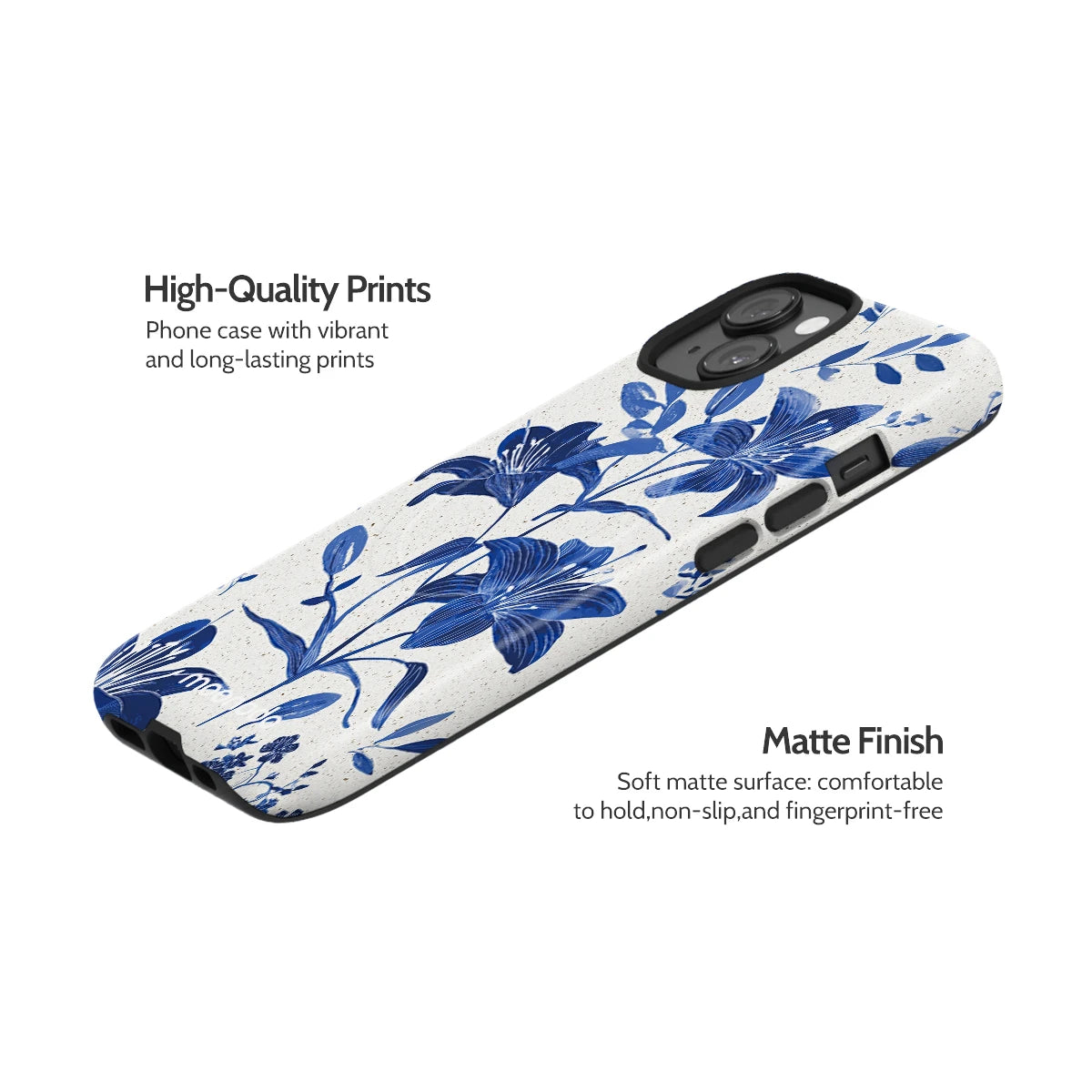 Cerulean Lily - iPhone 14 Case