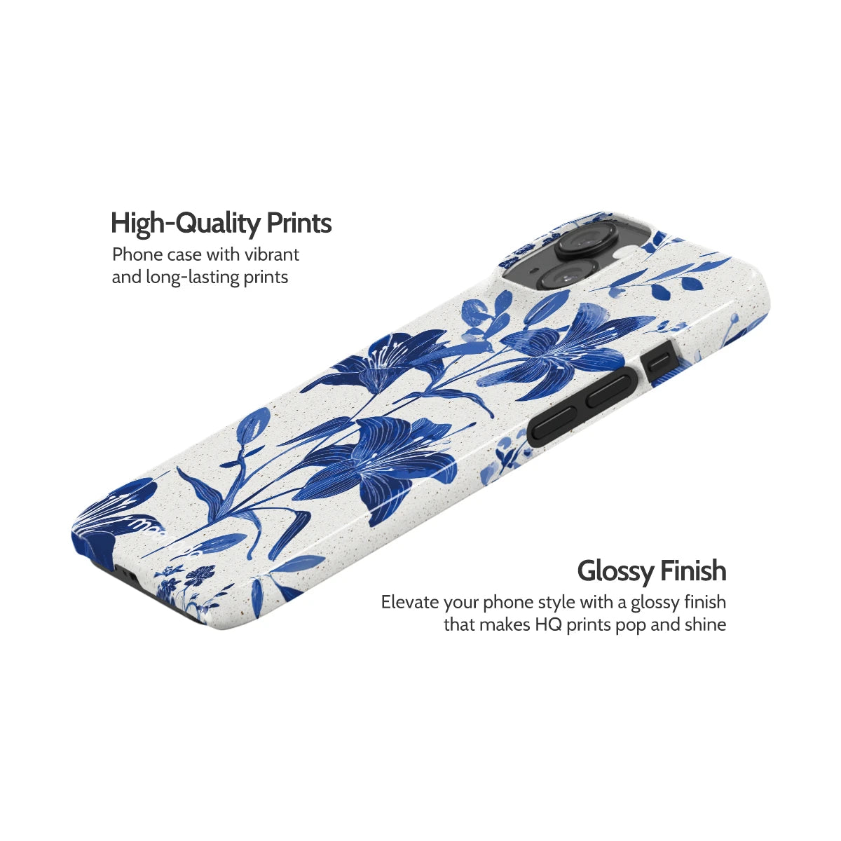 Cerulean Lily - iPhone 14 Case