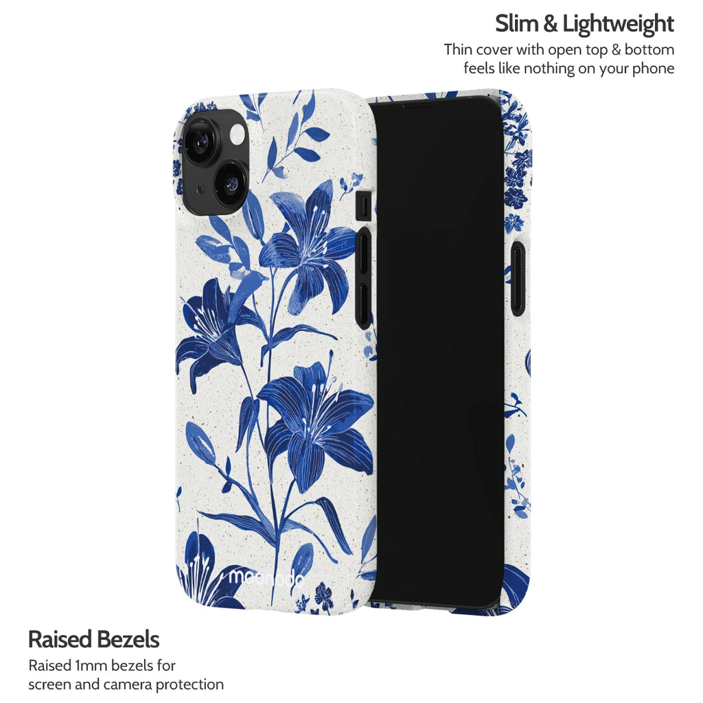 Cerulean Lily - iPhone 14 Case