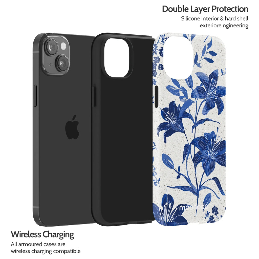Cerulean Lily - iPhone 14 Plus Case