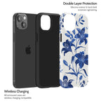 Cerulean Lily - iPhone 14 Plus Case
