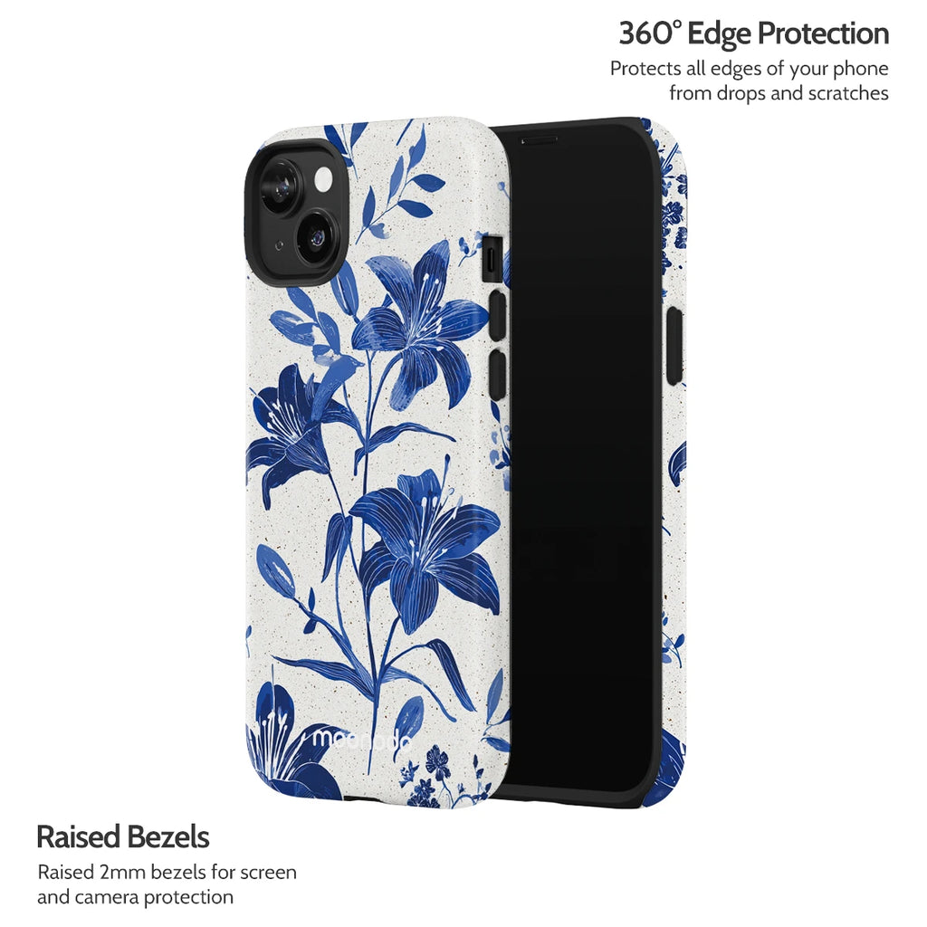 Cerulean Lily - iPhone 14 Plus Case