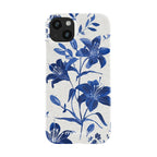 Cerulean Lily - iPhone 14 Plus Case