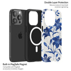 Cerulean Lily - iPhone 14 Pro Case