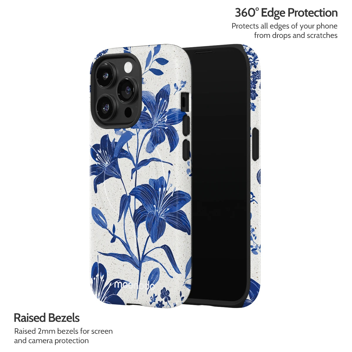 Cerulean Lily - iPhone 14 Pro Case