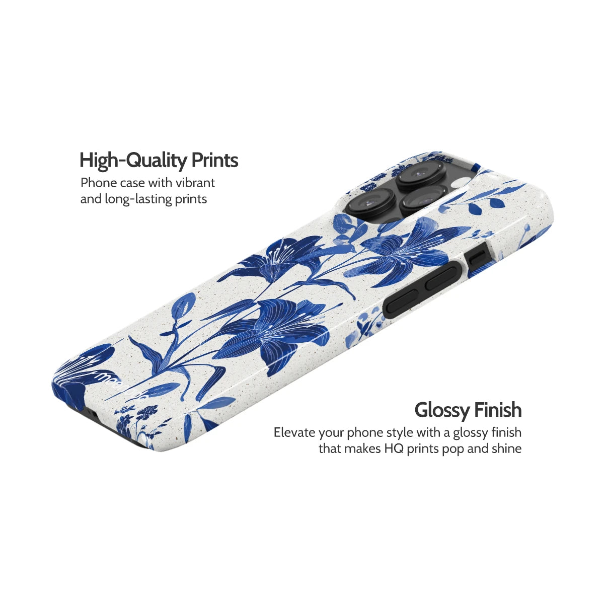 Cerulean Lily - iPhone 14 Pro Case
