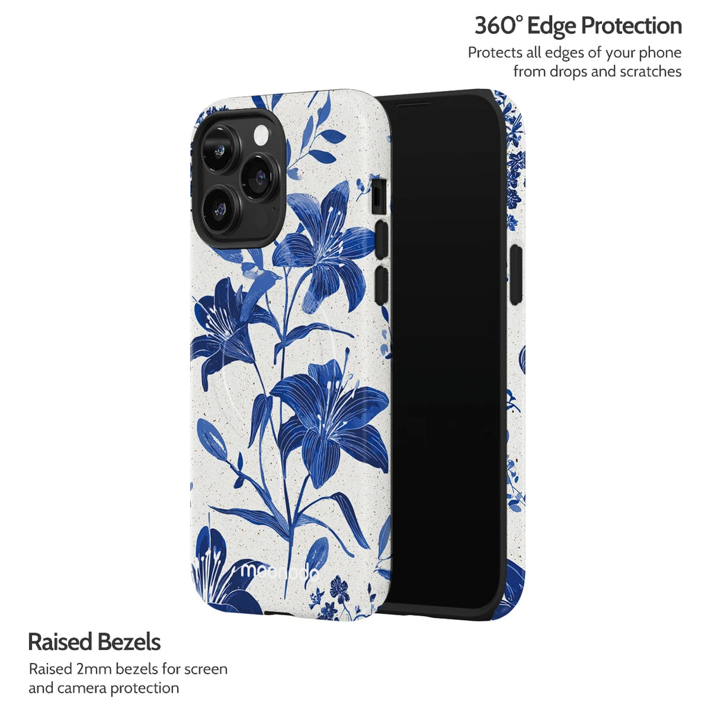 Cerulean Lily - iPhone 14 Pro Max Case