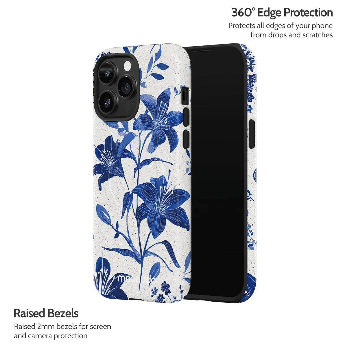 Cerulean Lily - iPhone 14 Pro Max Case