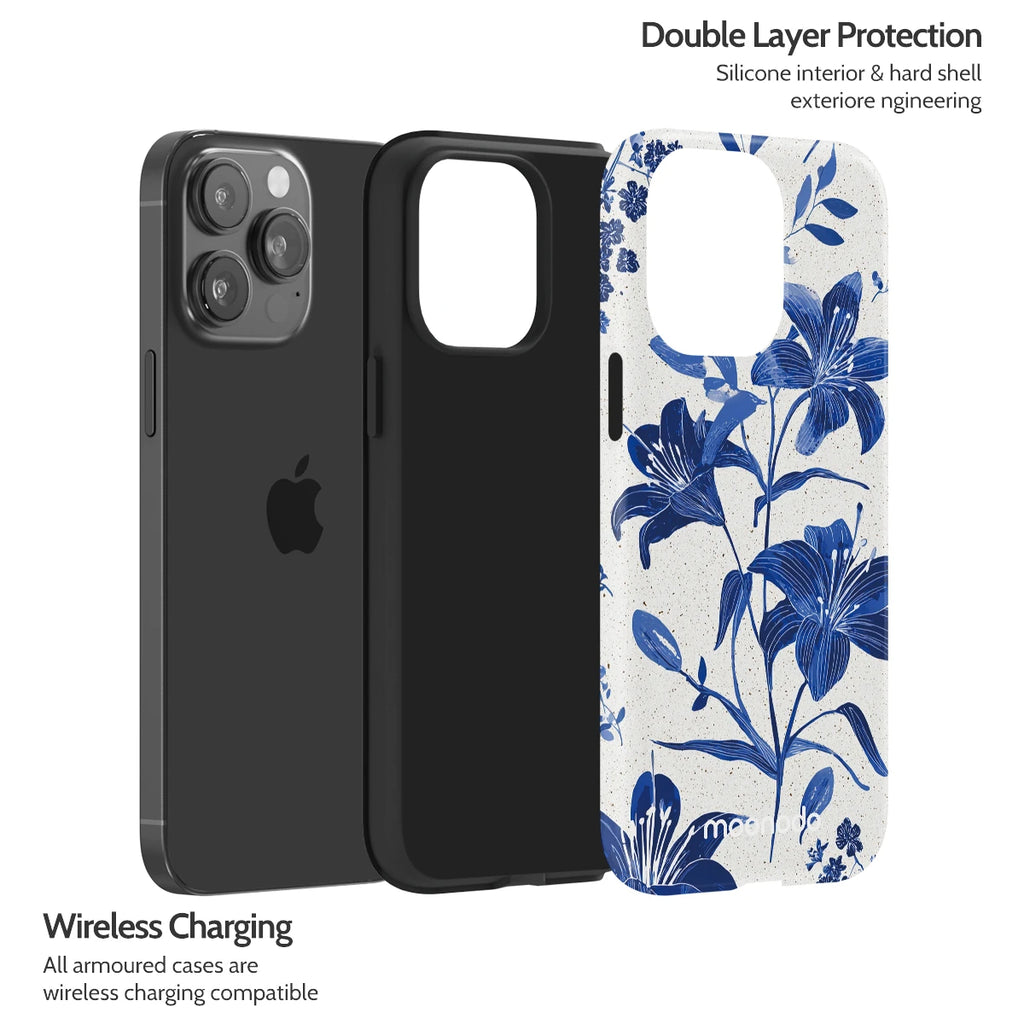 Cerulean Lily - iPhone 14 Pro Max Case