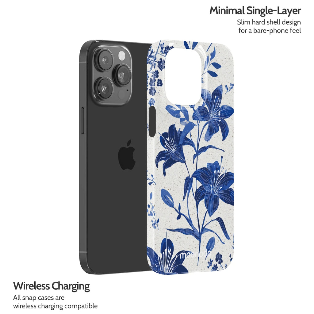 Cerulean Lily - iPhone 14 Pro Max Case