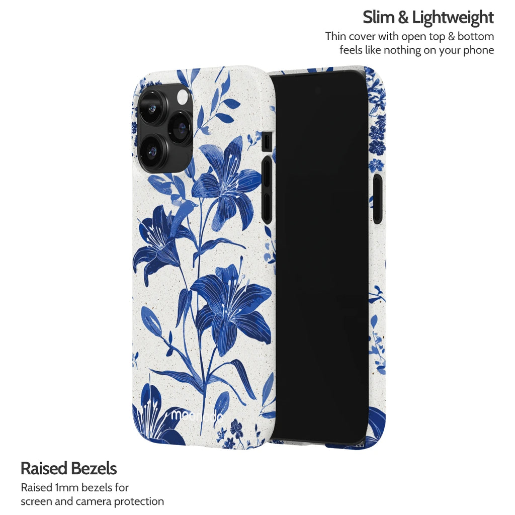 Cerulean Lily - iPhone 14 Pro Max Case