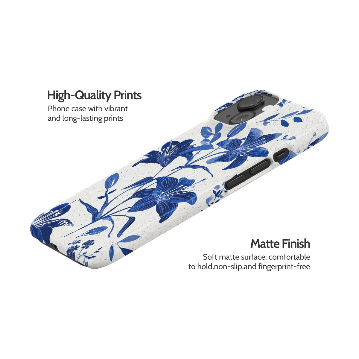 Cerulean Lily - iPhone 15 Case
