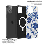 Cerulean Lily - iPhone 15 Plus Case
