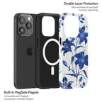 Cerulean Lily - iPhone 15 Pro Case