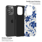 Cerulean Lily - iPhone 15 Pro Case