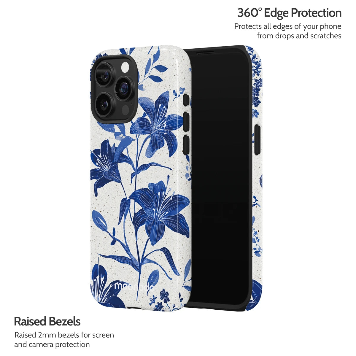Cerulean Lily - iPhone 15 Pro Max Case