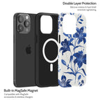Cerulean Lily - iPhone 15 Pro Max Case